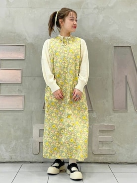 BEAMS BOYさん（レディース・153cm）の春コーディネート