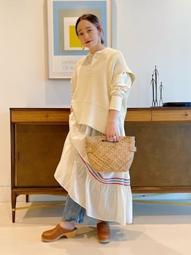 BEAMS BOYさん(レディース・153cm)の春コーディネート