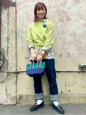 BEAMS BOYさん(レディース・158cm)の春コーディネート