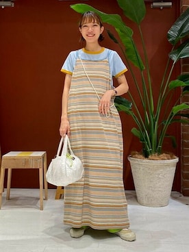 BEAMS BOYさん（レディース・151cm）の春コーディネート