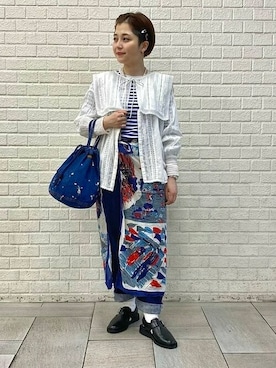 BEAMS BOYさん（レディース・154cm）の春コーディネート