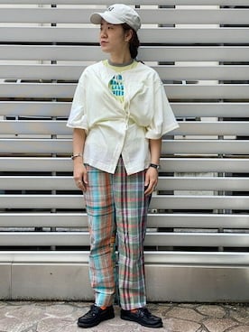 BEAMS BOYさん（レディース・159cm）の春コーディネート