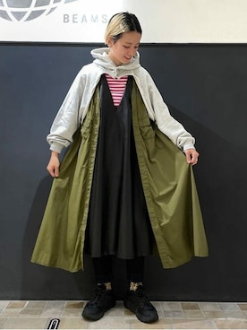 BEAMS BOYさん（レディース・159cm）の春コーディネート