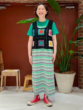 BEAMS BOYさん(レディース・161cm)の春コーディネート