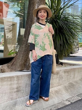 BEAMS BOYさん（レディース・151cm）の春コーディネート