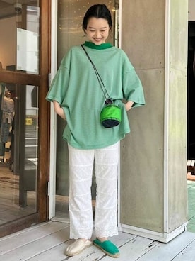 BEAMS BOYさん（レディース・159cm）の春コーディネート