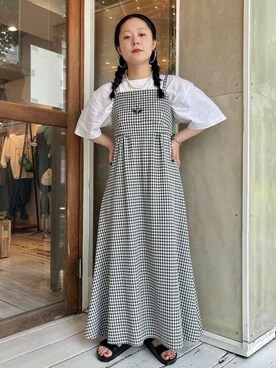 BEAMS BOYさん（レディース・153cm）の夏コーディネート