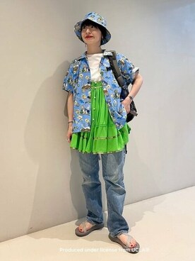 BEAMS BOYさん(レディース・151cm)の夏コーディネート