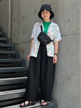 BEAMS BOYさん（レディース・153cm）の夏コーディネート
