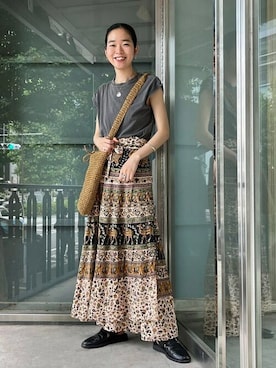 BEAMS BOYさん（レディース・163cm）の夏コーディネート