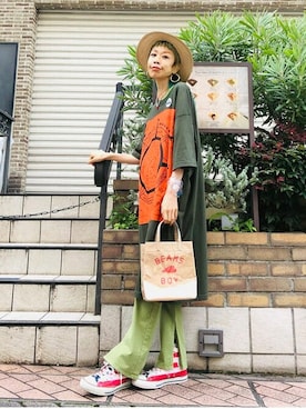 BEAMS BOYさん（レディース・163cm）の夏コーディネート