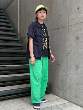 BEAMS BOY / ソリッド ジャージーイージー パンツ 22SSを使った