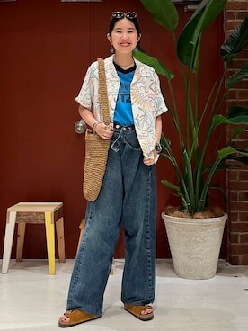 BEAMS BOYさん（レディース・163cm）の夏コーディネート