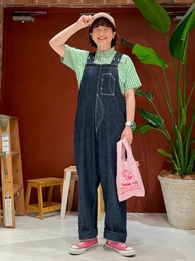 BEAMS BOYさん（レディース・161cm）の夏コーディネート