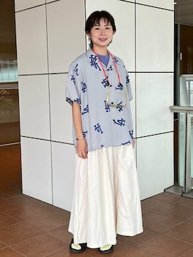 BEAMS BOYさん（レディース・153cm）の夏コーディネート