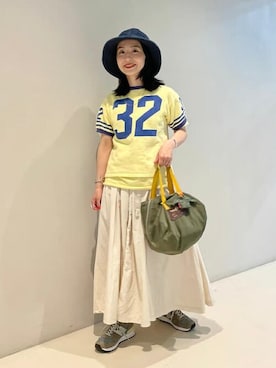 BEAMS BOYさん（レディース・151cm）の夏コーディネート