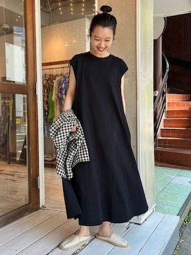 BEAMS BOYさん（レディース・158cm）の夏コーディネート