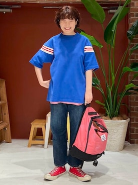 BEAMS BOYさん(レディース・161cm)の夏コーディネート