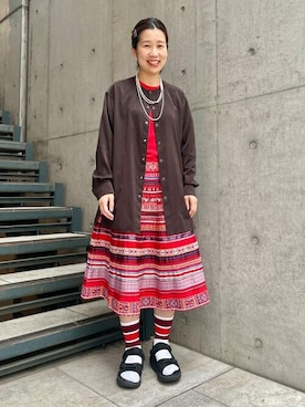 BEAMS BOYさん（レディース・158cm）の夏コーディネート