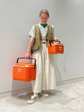 BEAMS BOYさん（レディース・160cm）の夏コーディネート