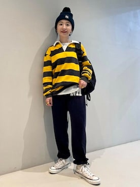 BEAMS BOYさん（レディース・151cm）の夏コーディネート