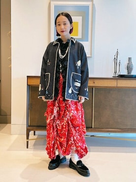 BEAMS BOY / ボーイ メキシカン ジャケットを使った人気ファッション