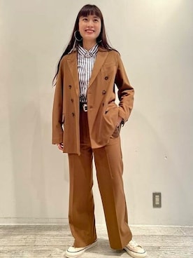 「BEAMS BOY（ビームスボーイ）のアイテム（テーラードジャケット）」を使った、BEAMS BOYさん（レディース・158cm）の秋コーディネート