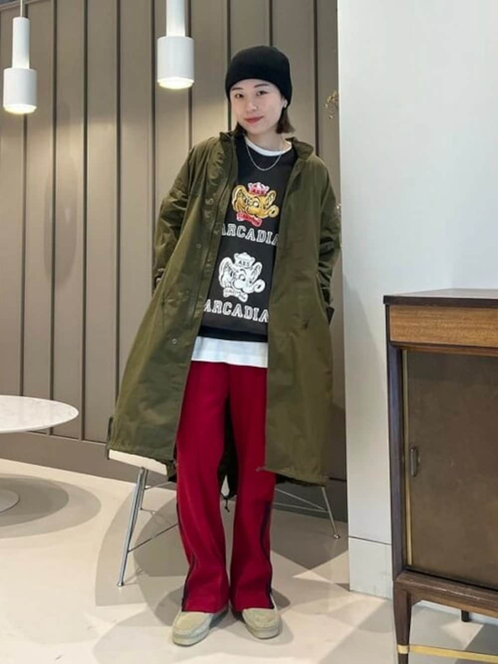 【別注】ウエアハウス × ビームスボーイ フロッキー スウェット ワニ 黒 BEAMS BOY（ビームスボーイ）の「WAREHOUSE & CO. × BEAMS BOY / 別注