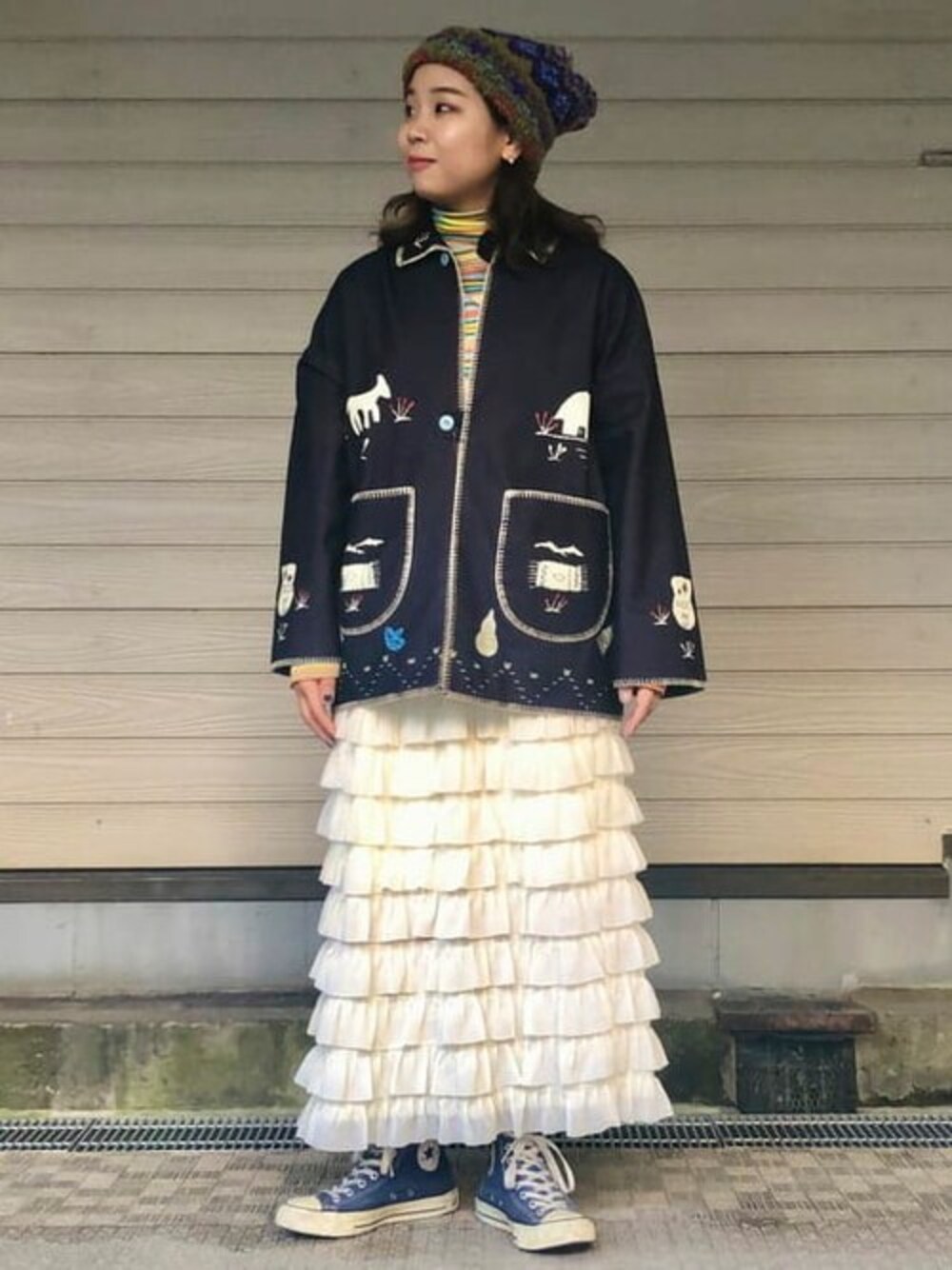 CHAMULA フェアアイル ニットキャップ BEAMS BOY BEAMS BOY（ビームスボーイ）の「CHAMULA / フェアアイル ニット