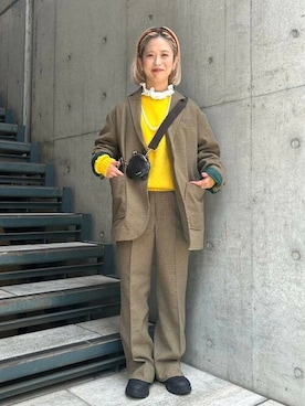 「BEAMS BOY（ビームスボーイ）のアイテム（財布/小物）」を使った、BEAMS BOYさん（レディース・152cm）の秋コーディネート