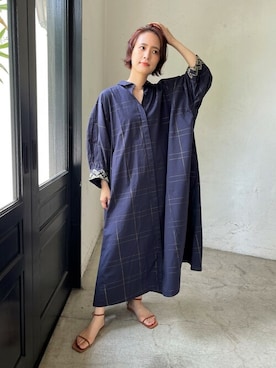 「NE QUITTEZ PAS!（ヌキテパ）のアイテム（ワンピース/ドレス）」を使った、moritaさん（レディース・153cm）の春コーディネート