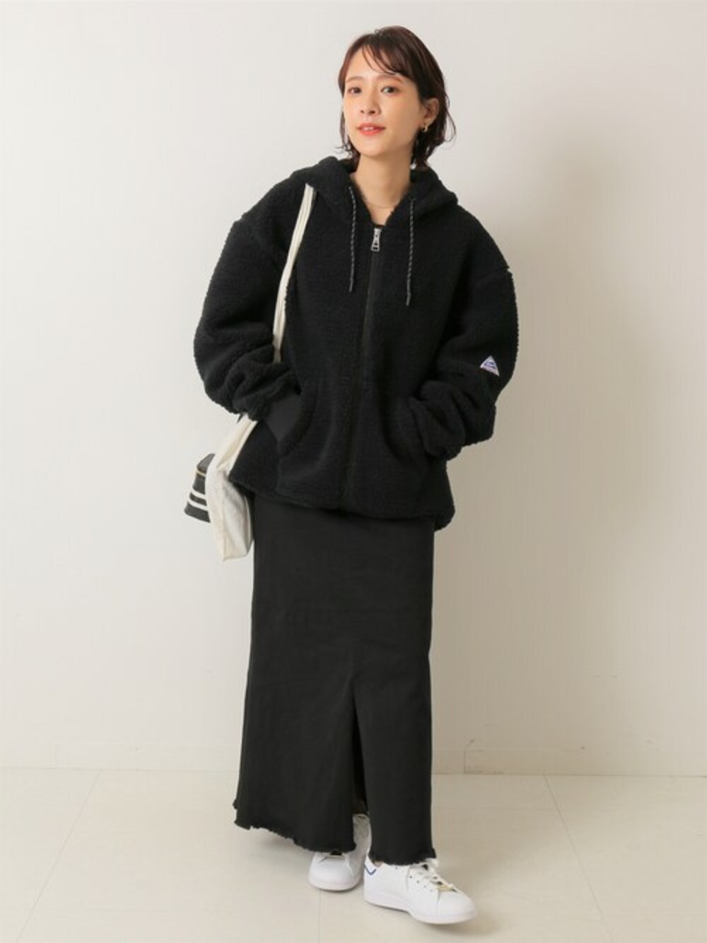 【新品タグ付き】Cape HEIGHTS メンズASSABET FZ フーディ黒 Cape HEIGHTS / ケープハイツ】メンズ ASSABET FZ フーデイ
