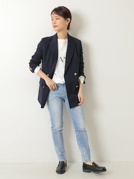 「Spick & Span（スピックアンドスパン）のアイテム（ジャケット/アウター）」を使った、moritaさん（レディース・153cm）の冬コーディネート