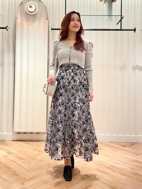 「JILL by JILL STUART（ジルバイジルスチュアート）のアイテム」を使った、JILL by JILL STUART STAFFさん（レディース・160cm）の春コーディネート