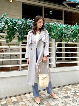 「JILL by Jillstuart」｜「アイテム（ジャケット/アウター）」を使った、JILL by JILL STUART STAFFさん（レディース・164cm）の春コーディネート