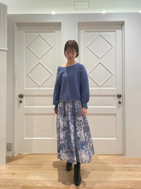 「ショートヘア」｜JILL by JILL STUART STAFFさん（レディース・158cm）の秋コーディネート