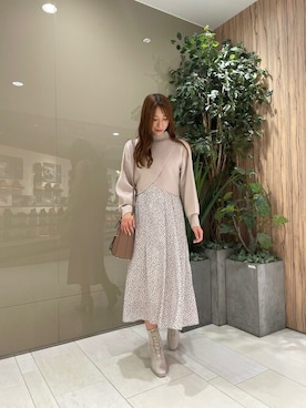「JILL by JILL STUART（ジルバイジルスチュアート）のアイテム」を使った、JILL by JILL STUART STAFFさん（レディース・164cm）の秋コーディネート