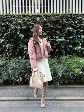 「JILL by Jillstuart」｜「アイテム（ジャケット/アウター）」を使った、JILL by JILL STUART STAFFさん（レディース・156cm）の秋コーディネート
