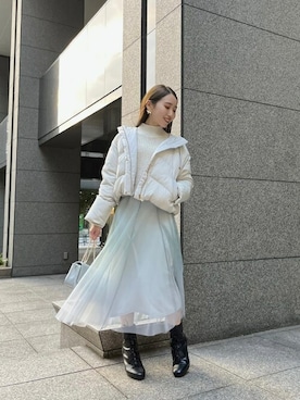「JILL by Jillstuart」｜「アイテム（ジャケット/アウター）」を使った、JILL by JILL STUART STAFFさん（レディース・156cm）の秋コーディネート
