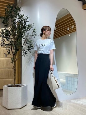 「フリルトート」｜JILL by JILL STUART STAFFさん（レディース・152cm）の夏コーディネート