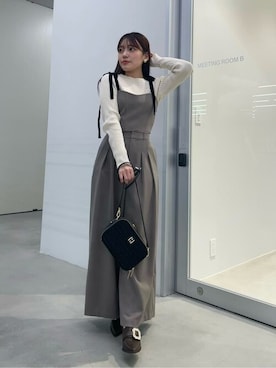 「アイテム（その他トップス）」を使った、JILL by JILL STUART STAFFさん（レディース・155cm）の秋コーディネート