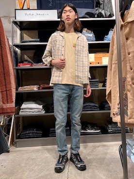 nudie jeans 渋谷さんのコーディネート