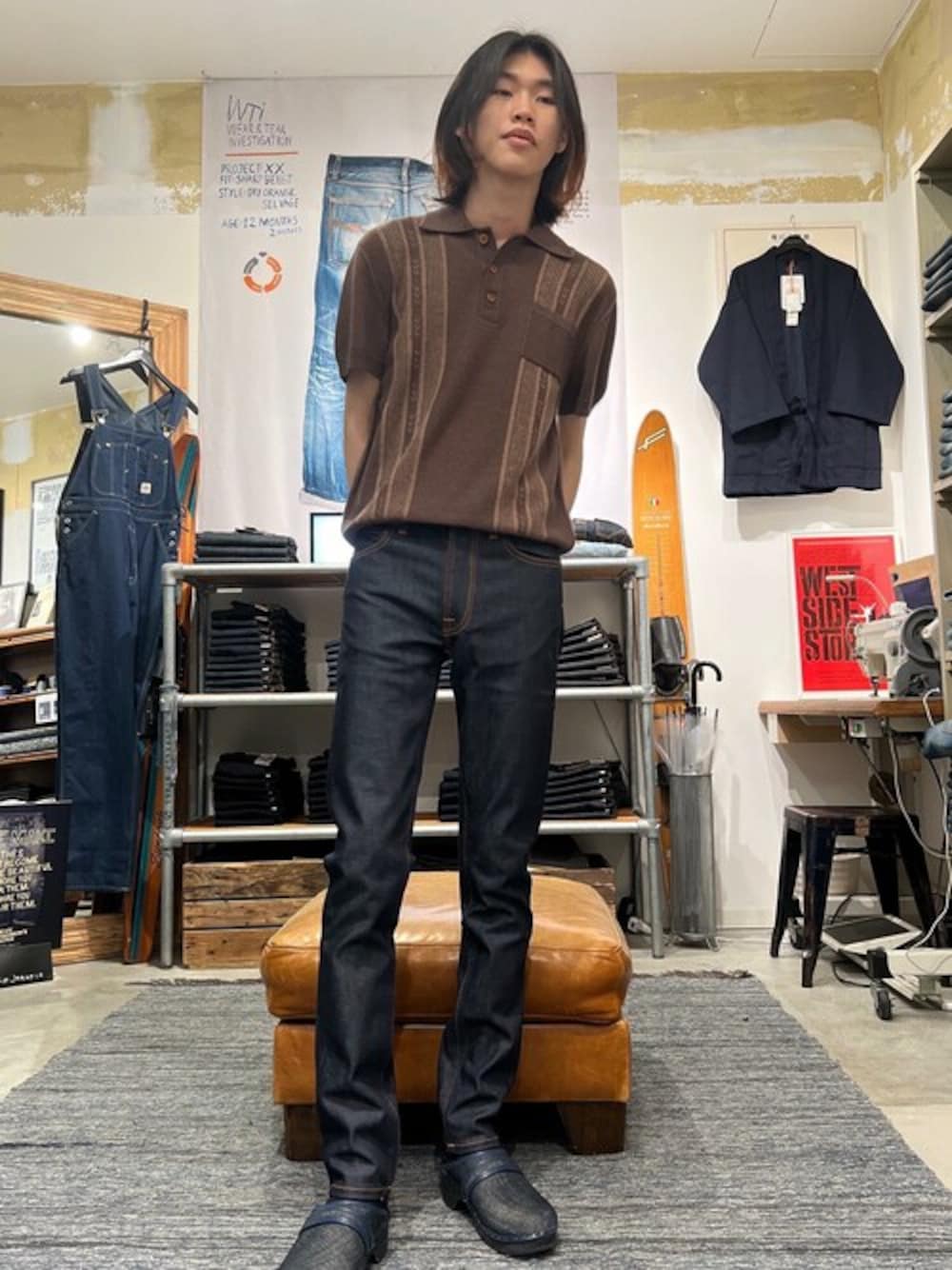 Nudie Jeans（ヌーディージーンズ）の「Lean Dean Dry 16 Dips リーン