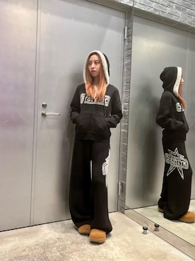 「セットアップ‎」｜RINAさん（レディース・152cm）の秋コーディネート