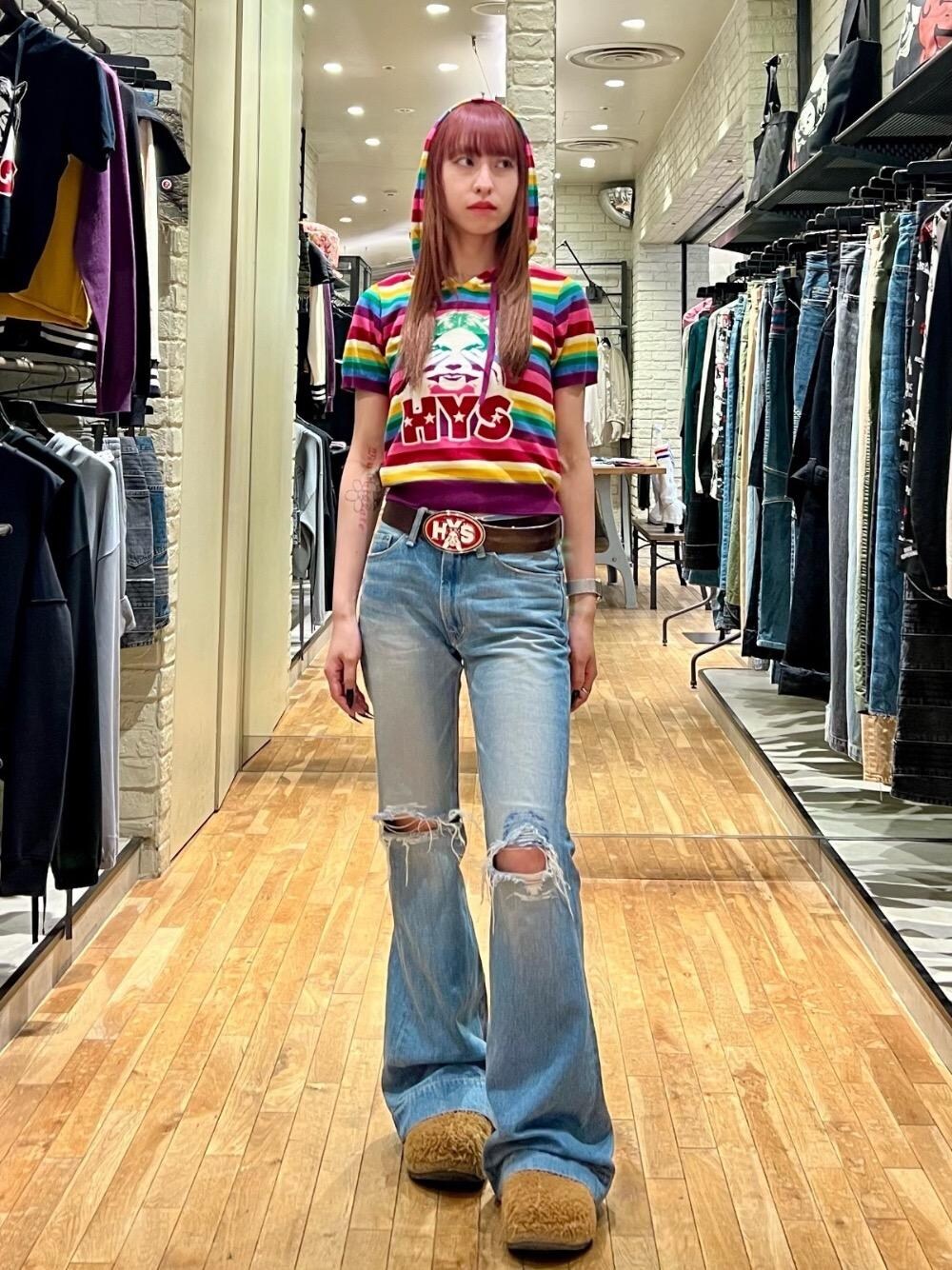 HYSTERIC GLAMOUR（ヒステリックグラマー）の「SEE NO EVIL ベルト