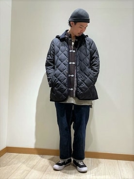 「gloster」｜「アイテム（ブルゾン）」を使った、GLOSTER stylingさん（メンズ・175cm）の秋コーディネート