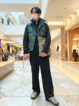 「gloster」｜「アイテム（ブルゾン）」を使った、GLOSTER stylingさん（メンズ・183cm）の冬コーディネート