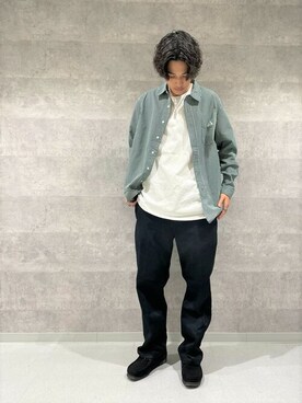 GLOSTER stylingさん（メンズ・173cm）の冬コーディネート