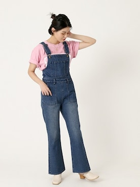 「Simplicite（サンプリシテ）のアイテム（スリッポン）」を使った、staff.sさん（レディース・165cm）の春コーディネート