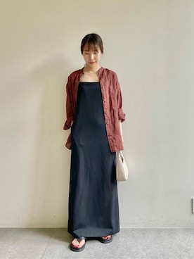 「SASKIA DIEZ（サスキアディッツ）のアイテム（アクセサリー）」を使った、wg_togashiさん（レディース・157cm）の春コーディネート